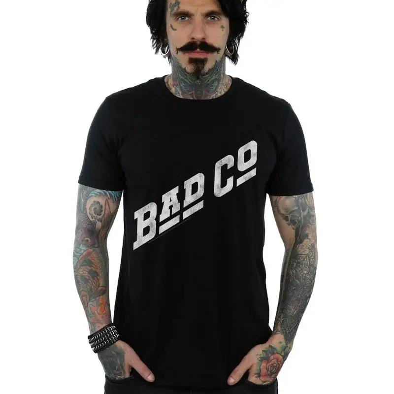 

Bad Company Men s Distressed Logo T-Shirt 5XL різнокольоровий