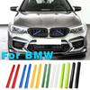 Car Front Grille Trim Strips For BMW 1 3 5 Series F20 116i 118i 120i F30 F31 F34 GT 320i 328i G30 G31 Sedan Touring Accessories