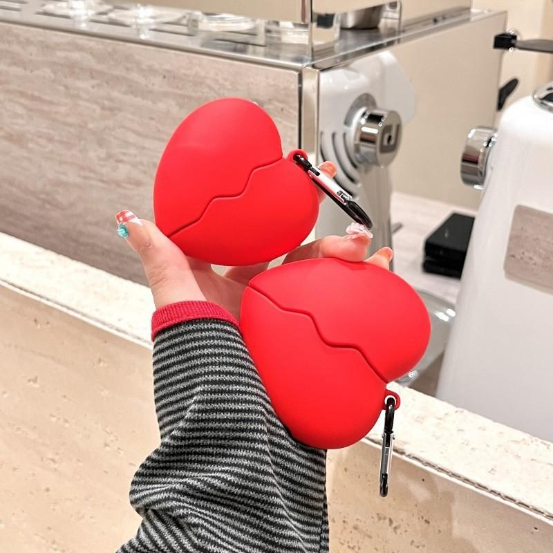 Cute heartbreak love AirPods Pro apple bluetooth headset case 1/1/1/1st generation cartoon case