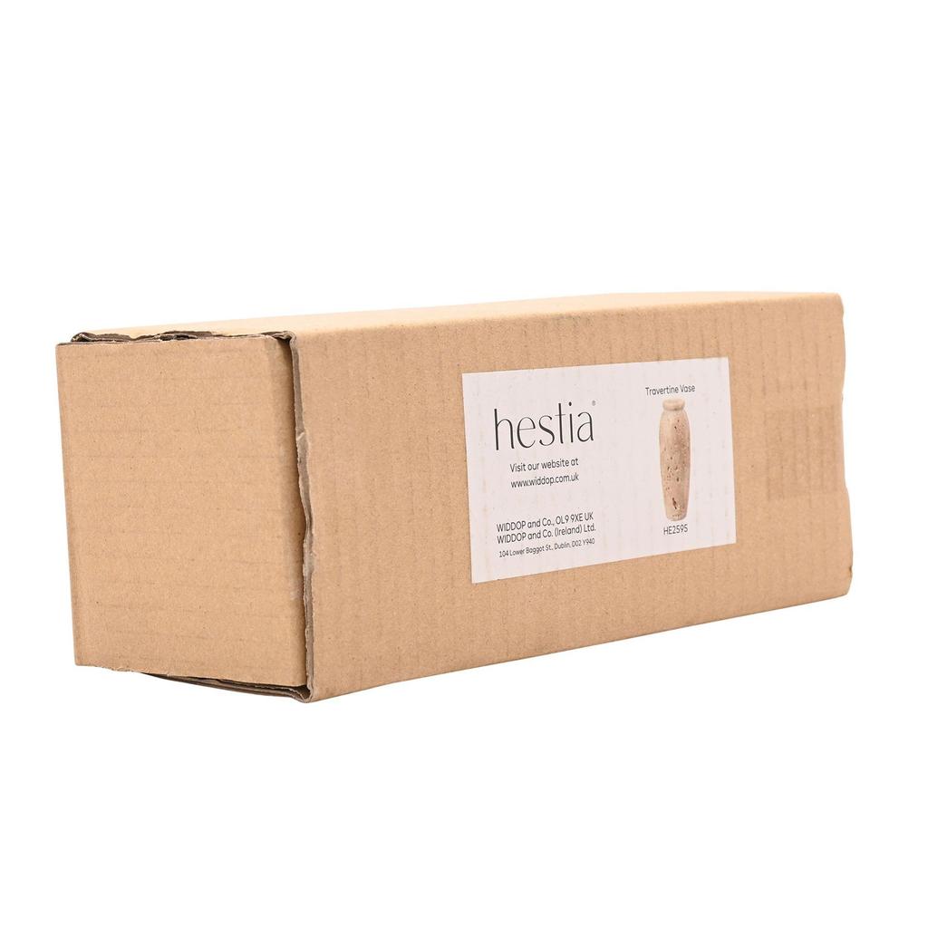 Hestia Travertin Vase