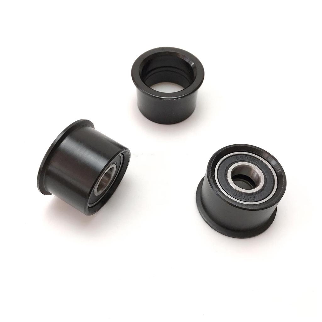 12mm Double Bearing Roller & Guide Wheel for Exercise Bikes and Rowing Machine Pulley