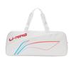 Li Ning Polyester Storage Square Bag, White Portable One Shoulder Crossbody Bag, Gym Bag Large Unisex ABLU113-1