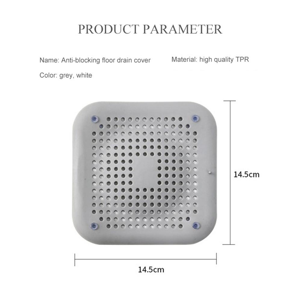 Bathroom Kitchen Sink Drain Hair Catcher Filter Anti Blocking Deodorant Plug Bath Stopper Strainer