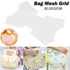 DIY Crafting Plastic Bag Mesh Grid Durable White Mesh Cloth Net Cover