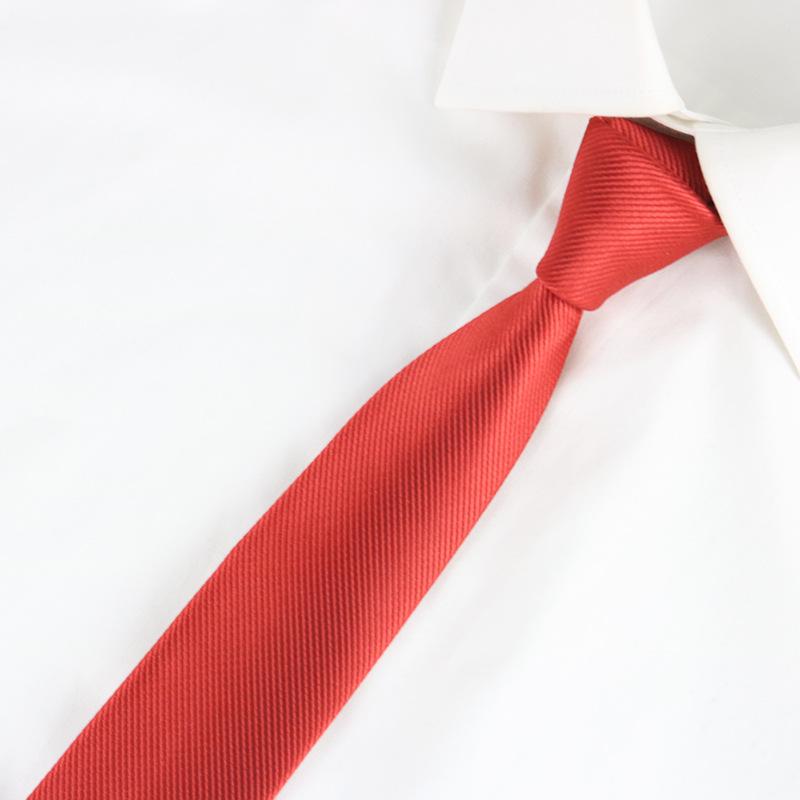 Tie Men'S Formal Business 5Cm Wedding Work Vocational Student Tie, Fixed