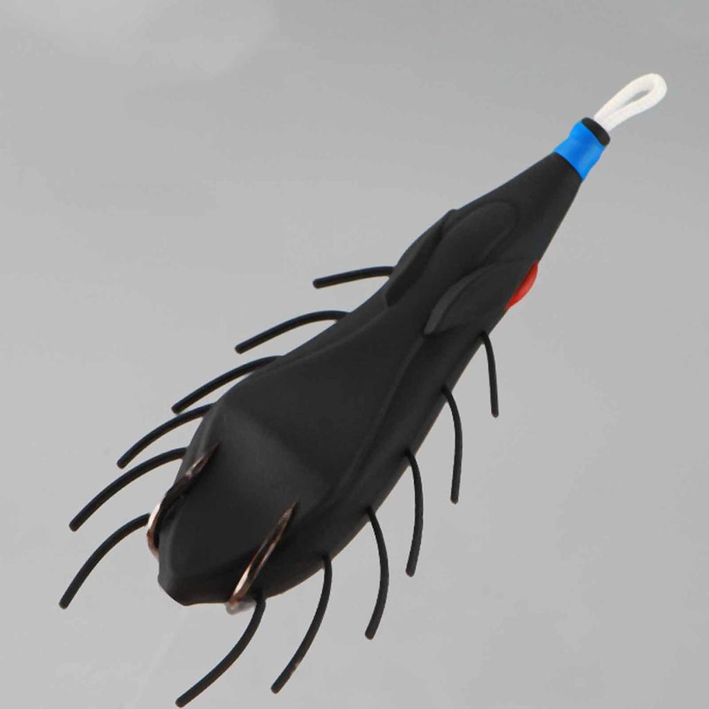 Modified Fishing Long Range Black Shot Fly for Heavy Cover Thick Grass Areas