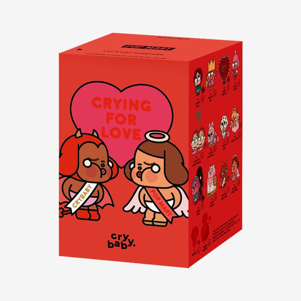 POP MART CRYBABY Crying For Love Series Figures Blind Box (Single Pack / 12-Piece Set)