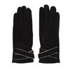 Autumn And Winter Solid Color Finger Gloves For Ladies Fashionable And Elegant Skiing Warm And Soft Outdoor Touch Screen Gloves