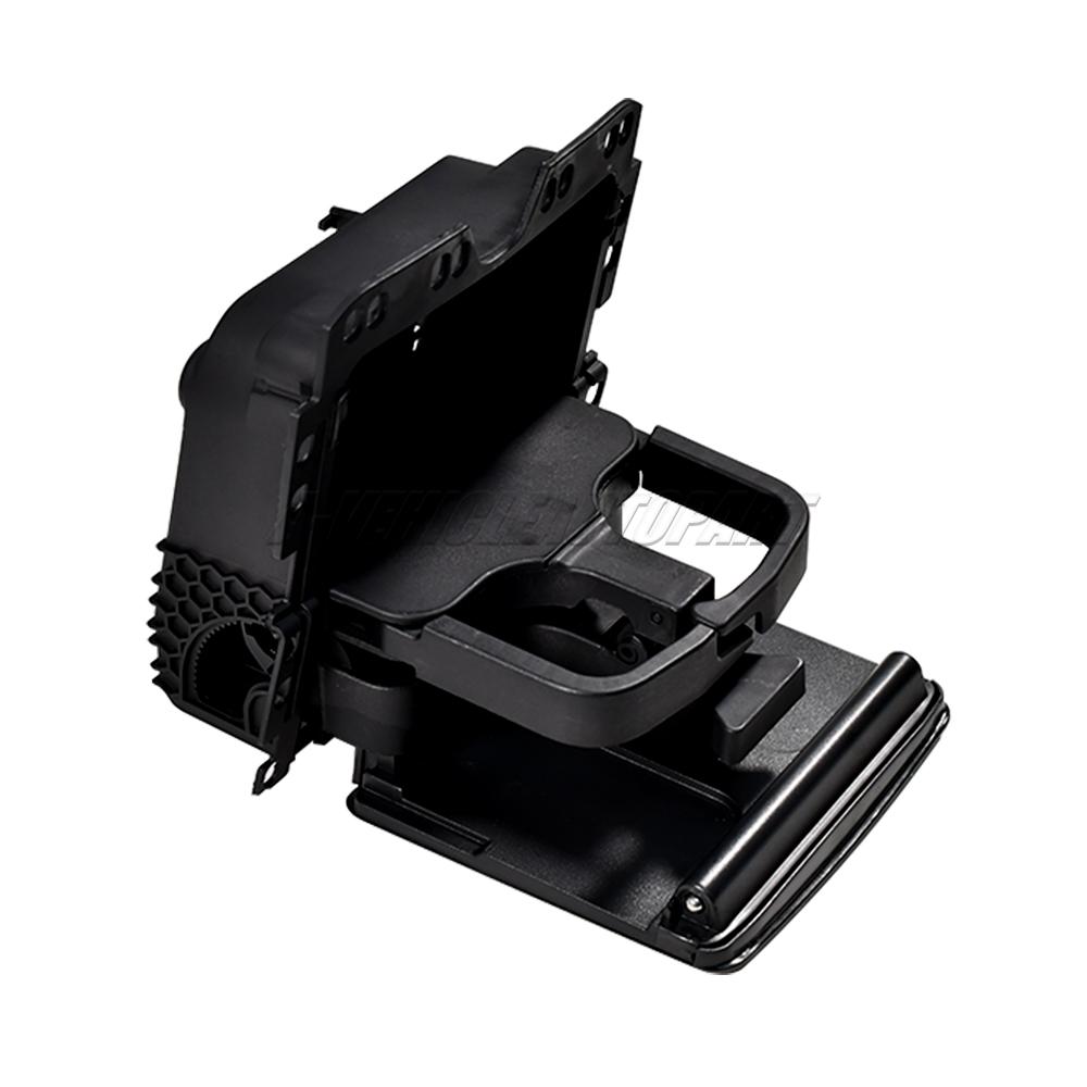 New 7N0862533 For VW Golf Sharan MK2 Tiguan MK1 Seat Alhambra MK2 Dual Cup HolderRear Drinking Cup Bracket Black car accessories