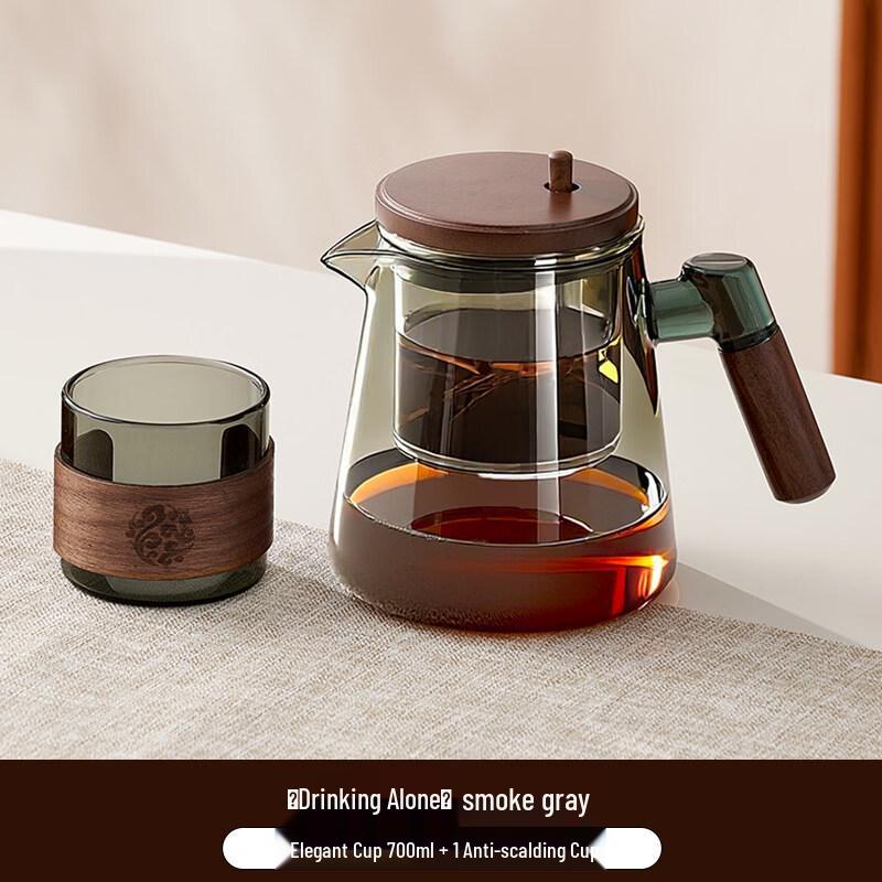 ZISIZ Glass Infuser Teapot