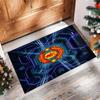 Manchester United Bedruckter Flanell Teppich rutschfest weich Polyester Boden Teppich Indoor Dekor Matte für Schlafzimmer Wohnzimmer Sofa