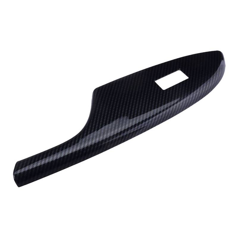 

4Pcs Door Window Lift Switch Panel Trims Covers Fit For Toyota Corolla 2007-2009 2010 2011 2012 2013 RHD Carbon Fiber Style ABS