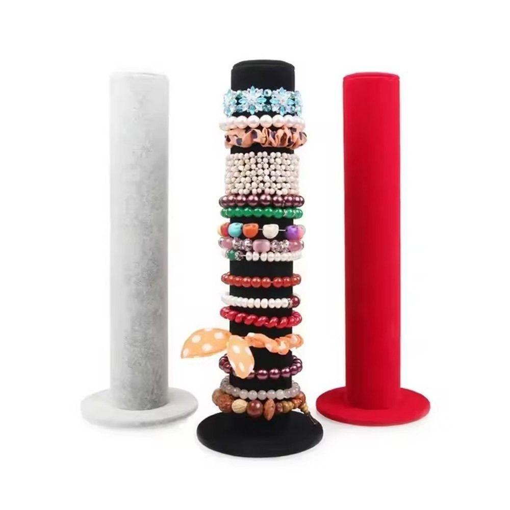 Multifunctional Bracelet Watch Chain Organizer Cylindrical Shape Headband Hairband Display Stand
