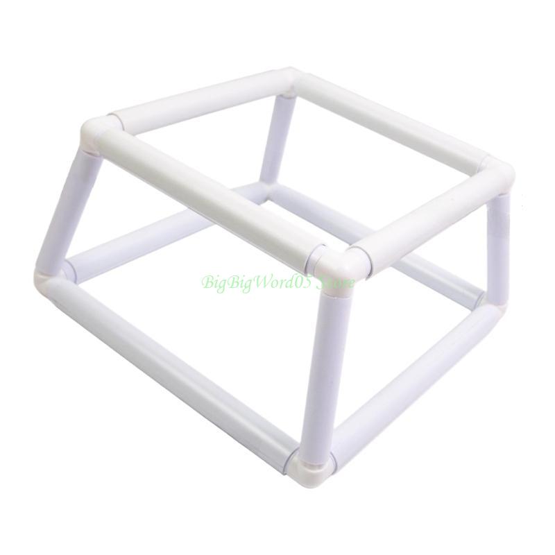 24TE Square Embroidery Hoop Stitching Frame Square Embroidery Clip Frame for Quilting Embroidery Craft