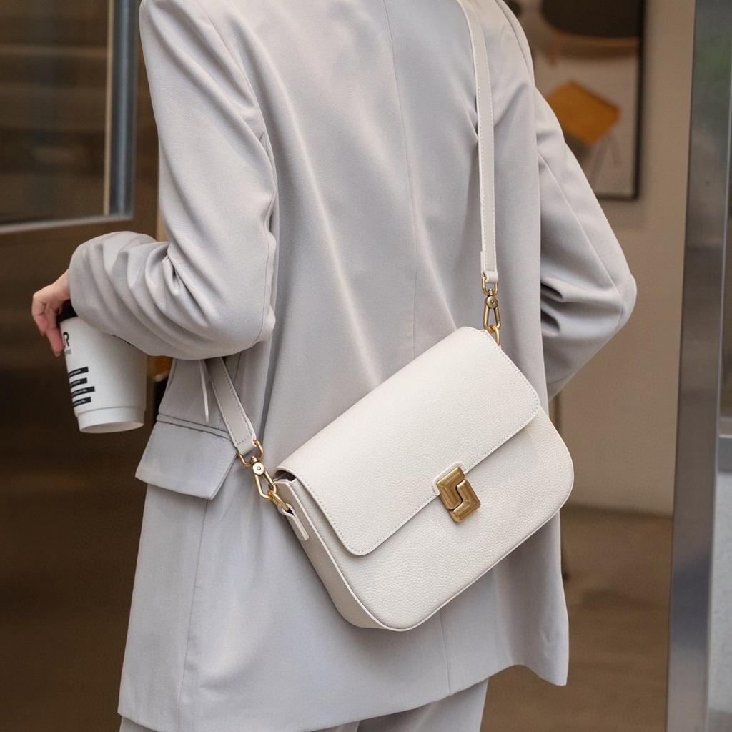 Spring and Summer High-grade Texture Foreign Skin Women's Bag Single Shoulder Crossbody Small Square Bag