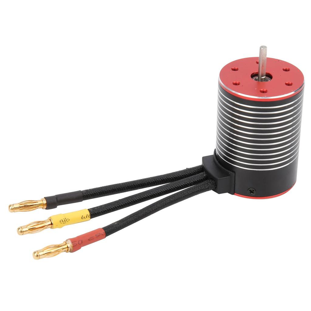 3650 Waterproof 4500KV Brushless Motor 60A Brushless ESC Accessory Set for 1/10 RC Car