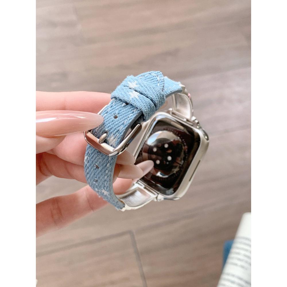 Leather Slim Band For iWatch SE 10 9 8 7 6 5 4 3 2 1 Woman Bracelet Strap For Apple Watch 38mm 40mm 41mm 42mm