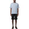 Emporio Armani Solid Color Fitted Crew Neck Short Sleeve T-Shirt Men Tops Sky-Blue 3R1TV7-1JWZZ-0738