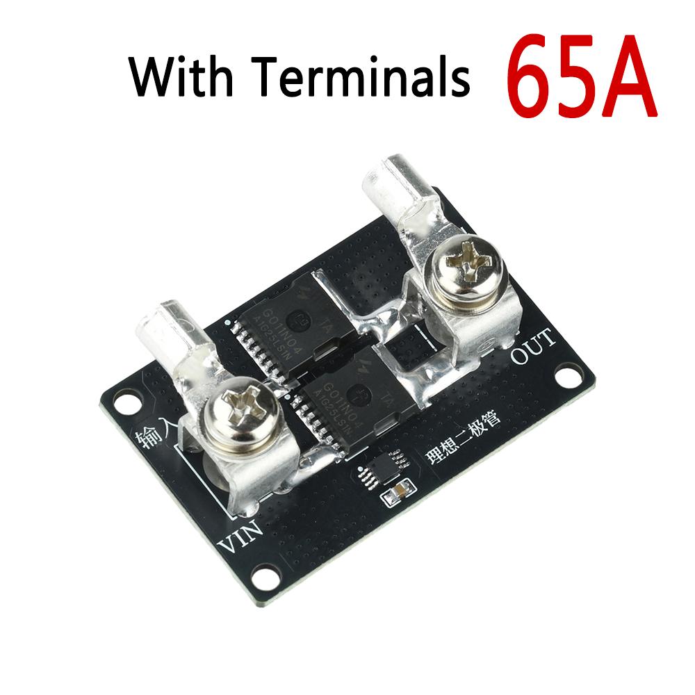 40A 65A 100A Ideal Diode Module No Voltage Limitation Suitable for Solar Charging Anti-Reverse Current Anti-Reverse Connection
