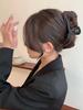 Große schwarze Haarspange für Damen, matt, geometrische Haarnadel, modisch, französische elegante Haarklammern, koreanische Mädchen-Haarspange, Haar-Accessoires