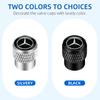 KGMZA1 For W206 Class C200L CLA GLA Mercedes Benz W203 W220 W213 W211 W212 W201 Car Wheel Tire Valve car accessories