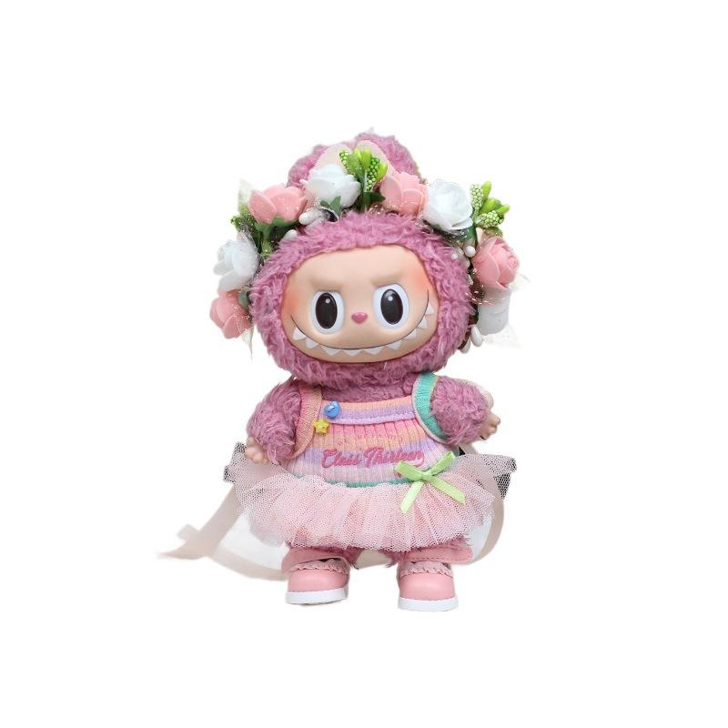Labubu Puppenkleidung Anhänger Überall in den Bergen und Feldern Frühling und Herbst Mode Puppenkleidung