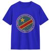 Unisexs Tshirts Congo Flag Funny 100 Cotton Tee Shirt Short Sleeve T Shirt Round Neck Clothing New Arrival