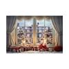 Indoor Window Sill Winter Snow Scene Children Shooting Background Cloth Background Wall Decoration Photo Cloth