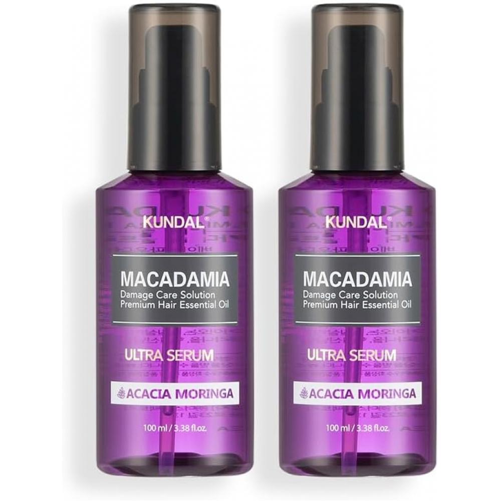 

Kundal 1+1 Ultra Hair Serum 100 мл Macadamia Ultra Hair Serum 100 мл AcaciaMoringa Acacia Moringa