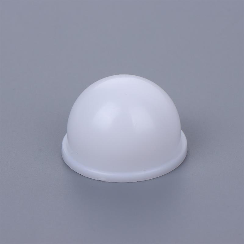 Light Sensor Ball, White Spherical Light Guide, Light Meter Housing, Dome Cover Plastic Light Sensor Housing