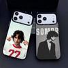 Sombr Back To Friends Phone Case For iPhone17, 16,15,14,13,12 Pro Max Black Candy Matte Shockproof Cover