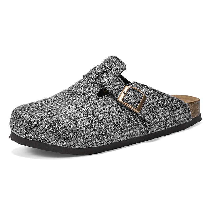 Men Women Wide Toe Slippers Cork Sandals Backless Clogs Comfort Footbed Slip-on Mules Indoor Outdoor Fashion Dropshipping