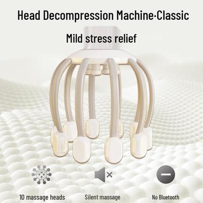 Multi-Dimensional Octopus Head Massager CN Plug (adapter Included)