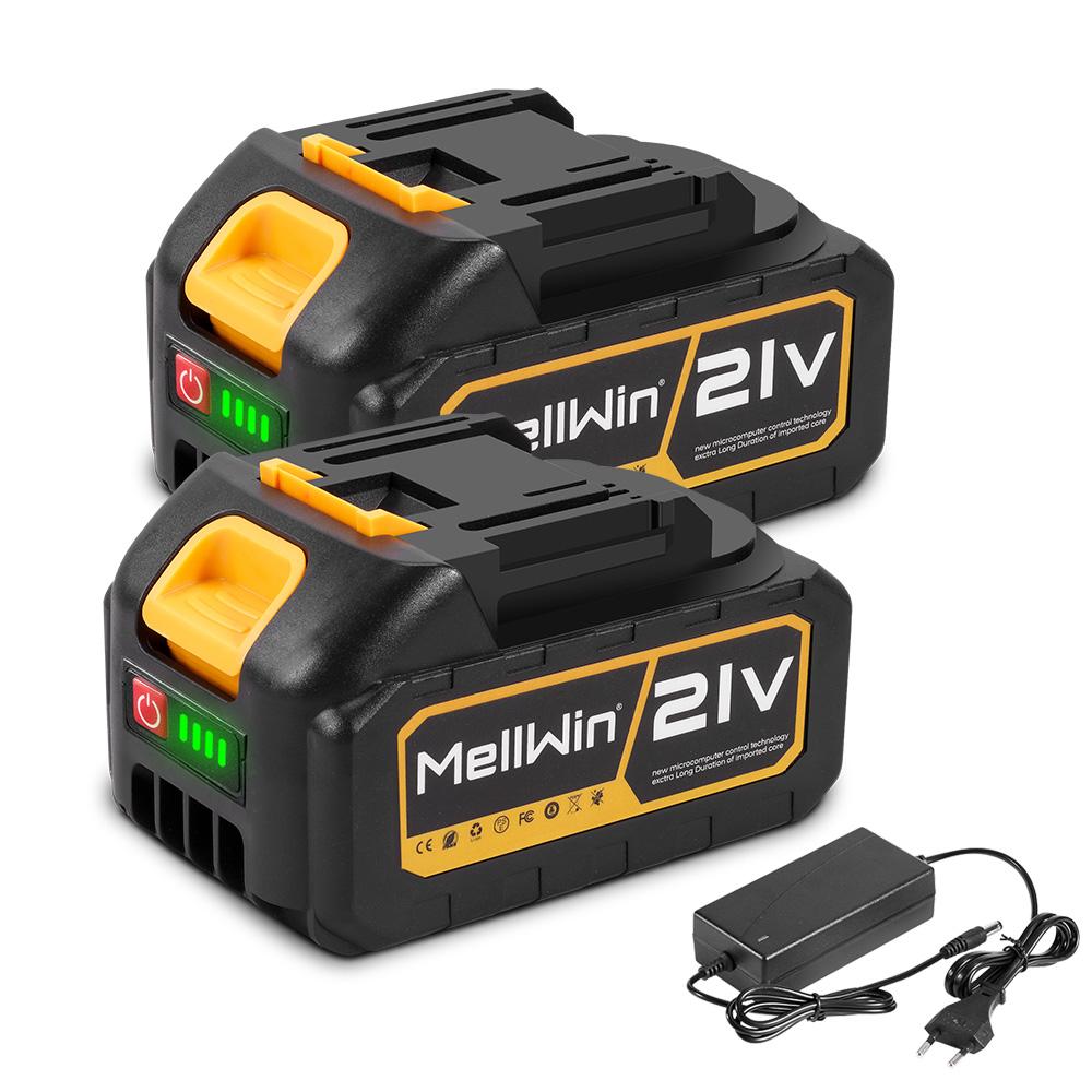 MELLWIN 15000mAh 21V Max Rechargeable Lithium Ion Battery for Makita Power Tools