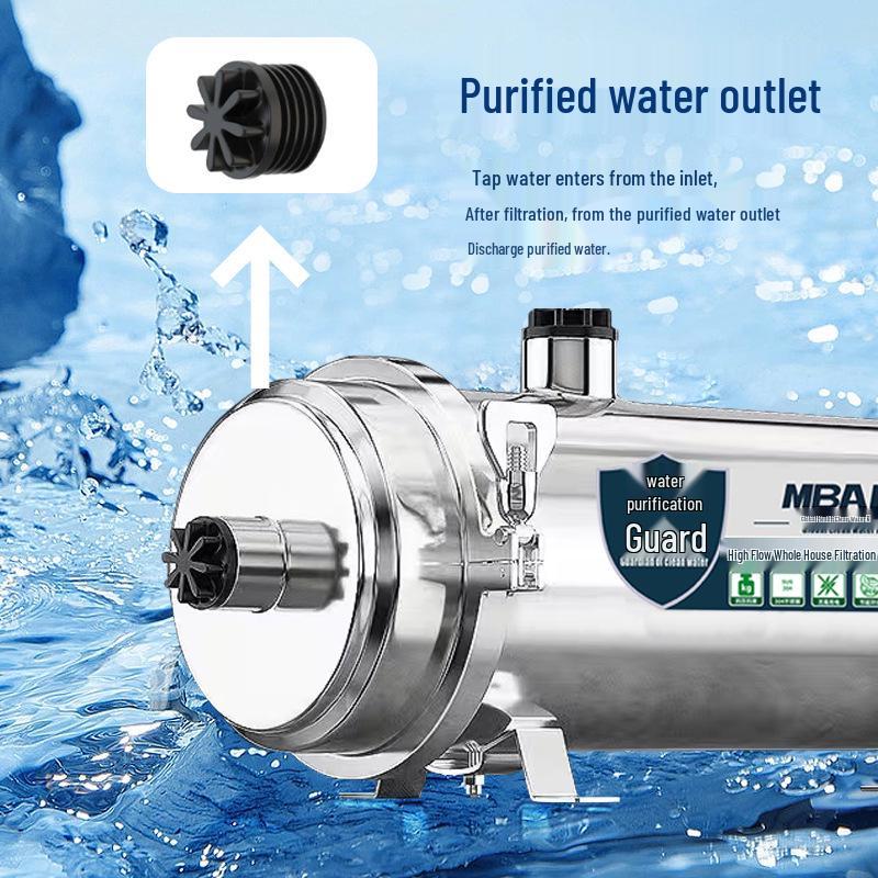 High-Flow Descaling Water Softener & Filter for Well and Tap Water