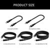 20V5A 100W USB C Charging Cable Quick Charging Cord Data Transfer Wire Supports OTG 20Gbps Data Transmission Speed