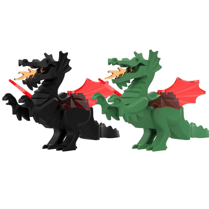 City Zoo Farm Building Blocks Model Character Accessories Animal Giraffe Elephant Elephant Wolf Dolphin Mini Brick Toy Gift X052