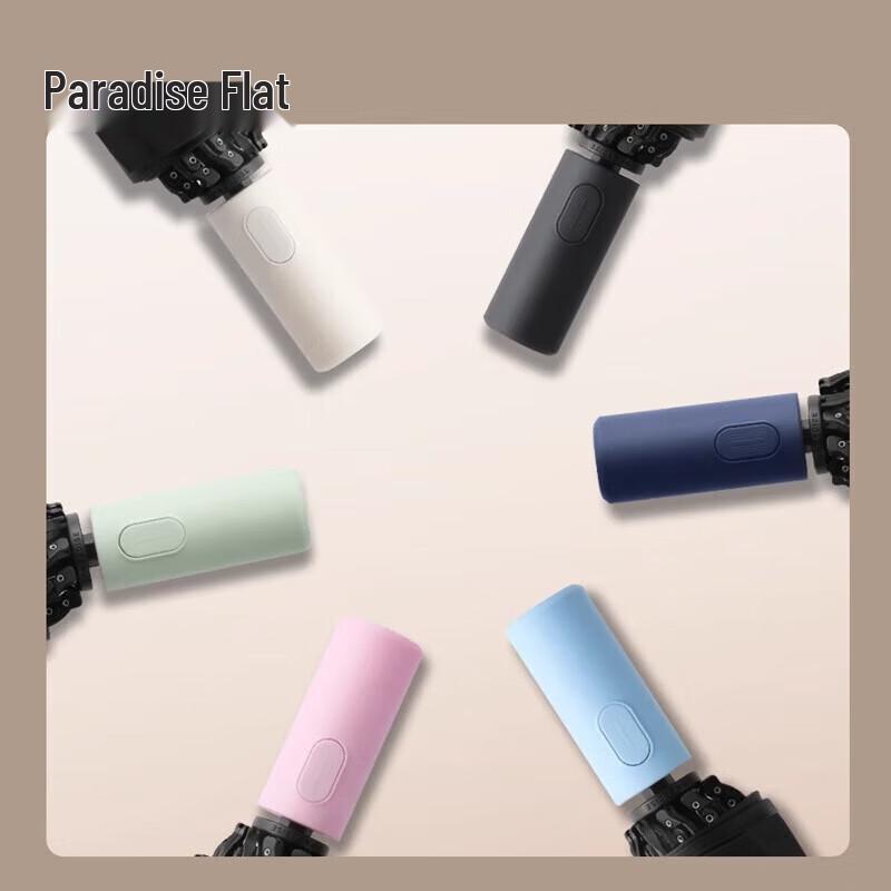 Paradise Automatischer UV-Schutz Reise-Regenschirm