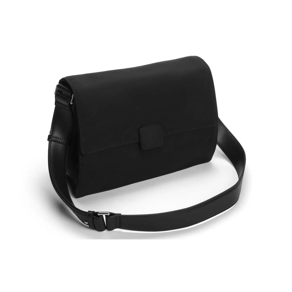 CHARLES&KEITH Nylon Messenger Bag Crossbody Bag Medium Women's Black / Beige (Unisex) Crossbody Bags CK2 80271218