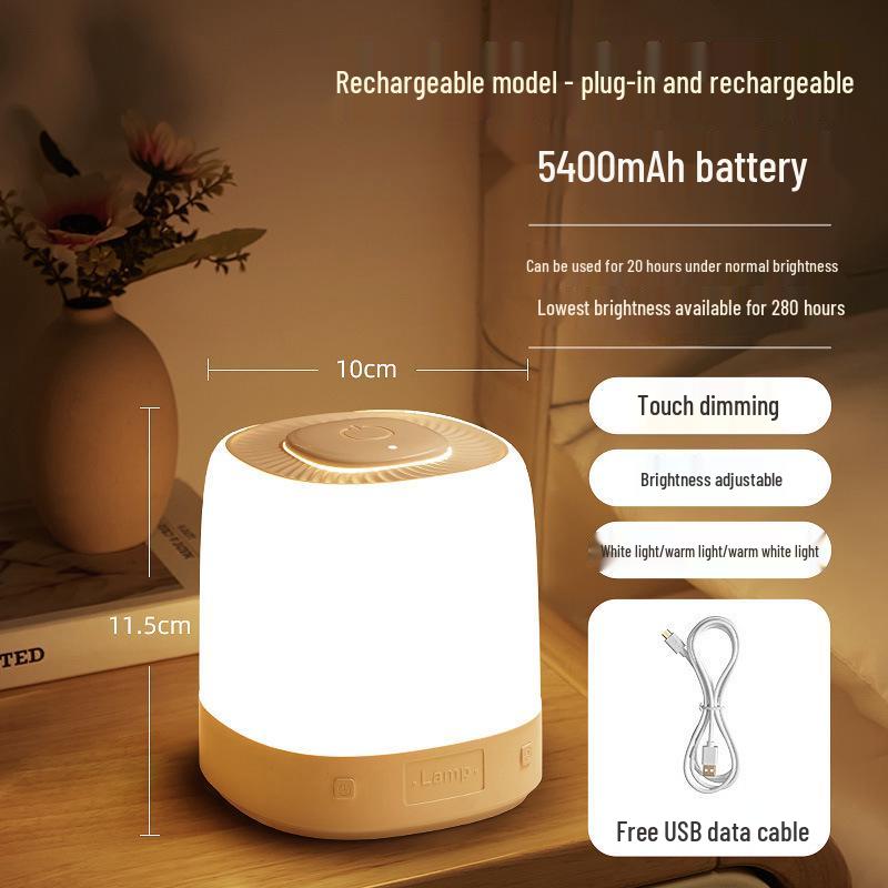Infant Moon Table Lamp: Eye-Protection Night Light for Baby's Bedroom