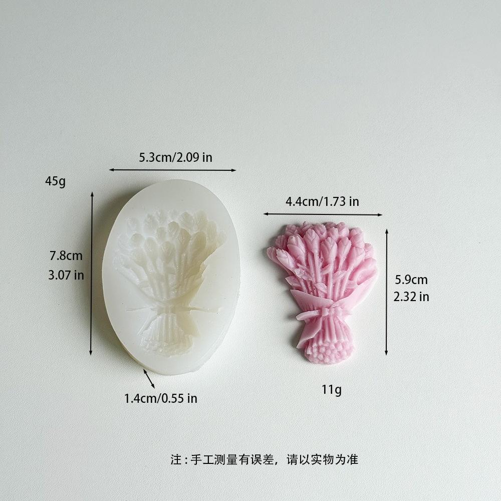 

Butterfly Orchid Simulation Flower Silicone Candle Mold DIY Aromath Soap Paste Epoxy Resin Mould Rose Chocolate Cake Decor Mold