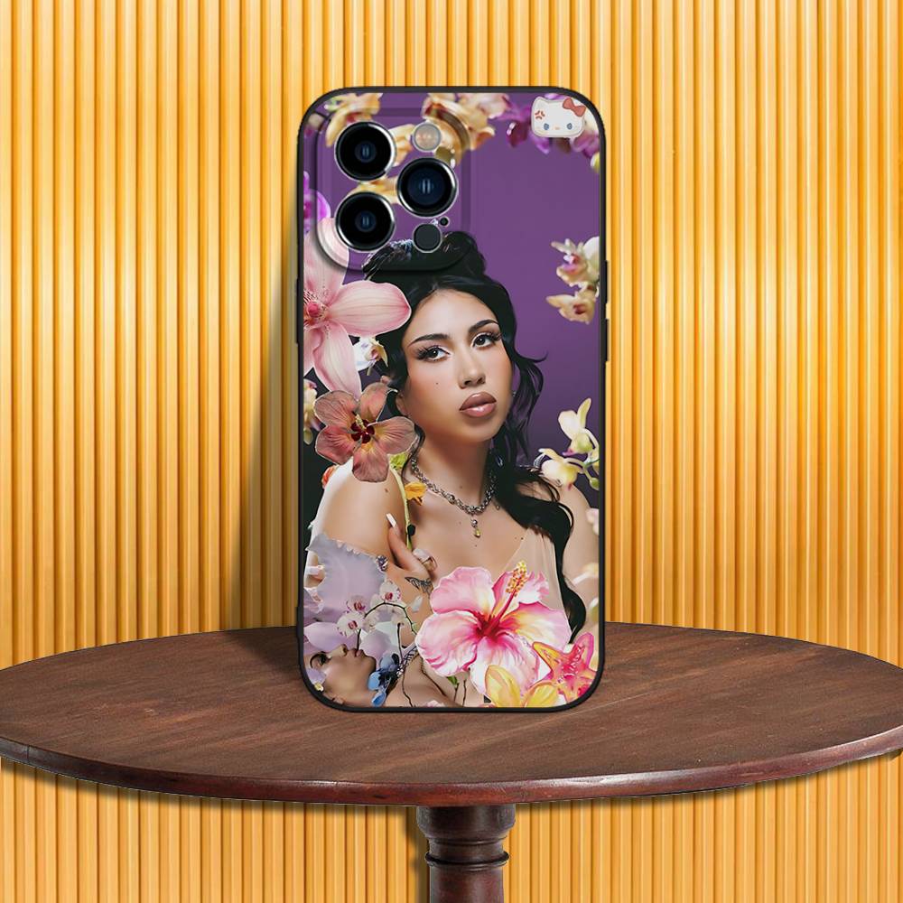 Kali U-Uchis Sincerely Phone Case For iPhone 17,16,15,14,13,12,11,Pro,Max,Plus,X,XS,SE4,E,Mini,Soft Black Case