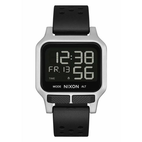 Nixon Heat Watch for Men and Women, Silver, A1320130-00 [Officially Imported]