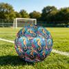 1 vnt. Vandenyno Jūrų Arkliuko Nuotykių Tematikos Futbolo Kamuolys, Dydis 5, Lengvas PVC, Lauko Treniruočių Futbolo Kamuolys, Sporto Dovana t61433