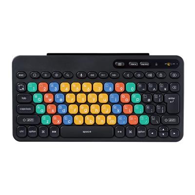 Elecom Wireless Keyboard Bluetooth for Children Computer Learning Programming KEY PALETTO Key Palette Supervised by Susumu Vice President of Osaka