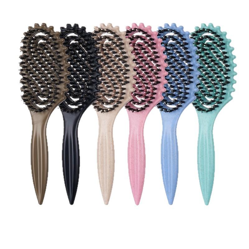 S-Shaped Bouncy Curly Styling & Massage Comb