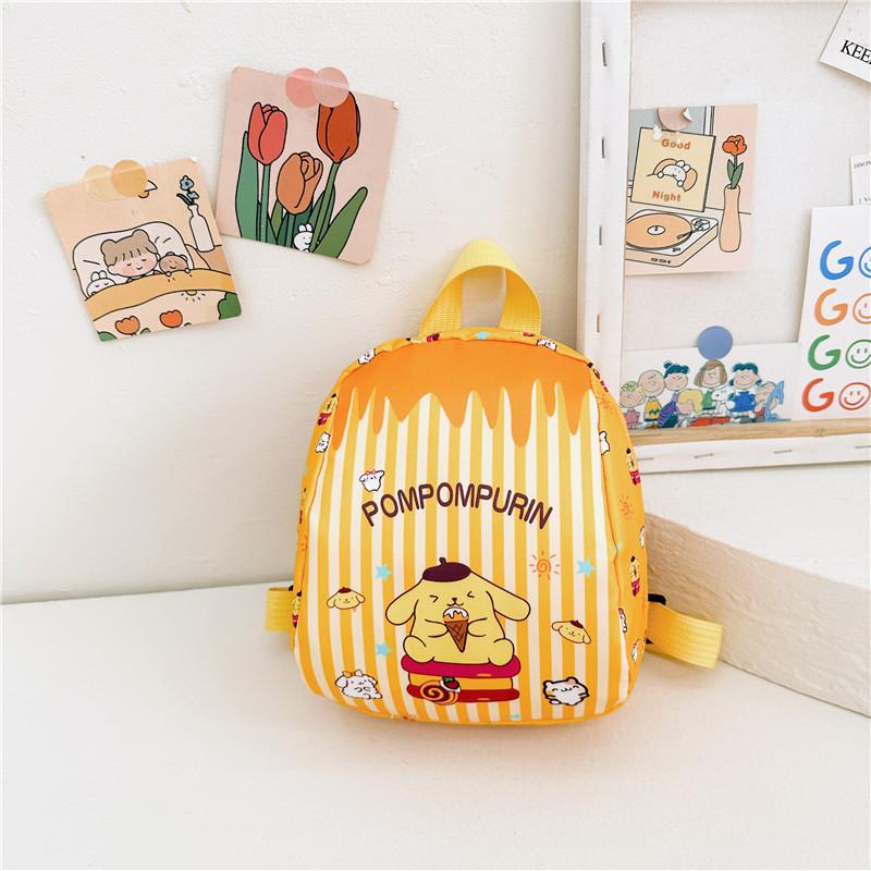 Adorable Cartoon Animal Themed Nylon Kindergarten Backpack For Boys And Girls Age 2-6