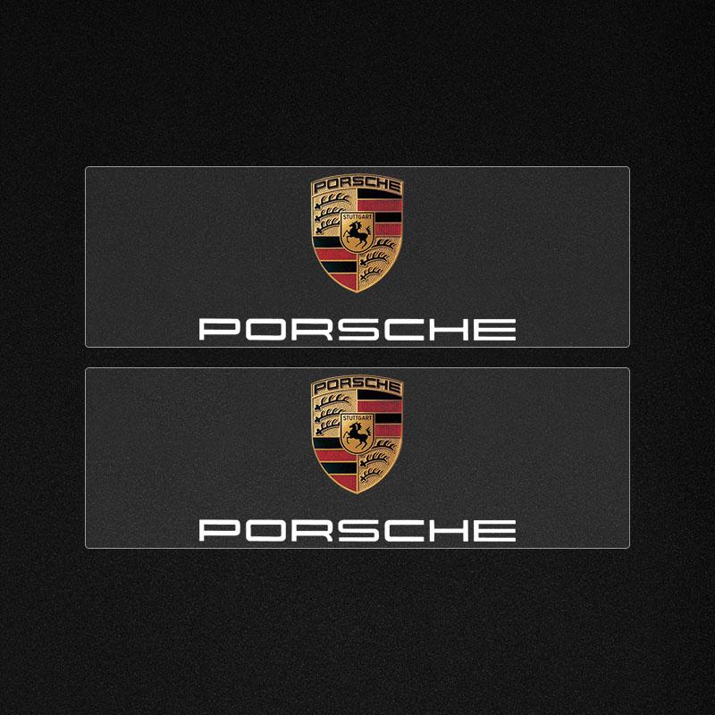 2/5/10 ks Samolepka s logem auta Nálepky na středovou konzoli Doplňky do auta Pro Porsche Boxster Cayenne Panamera Macan Cayman 911 918 996 917 991