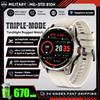 New Dual Band GPS Outdoor Sports Smart Watch Men 1.43" AMOLED Screen 5ATM Waterproof Compass Altimeter Military Smartwatchs