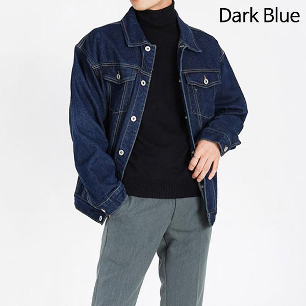Jeans Jacket for Men Denim Jacket Korea Fashion